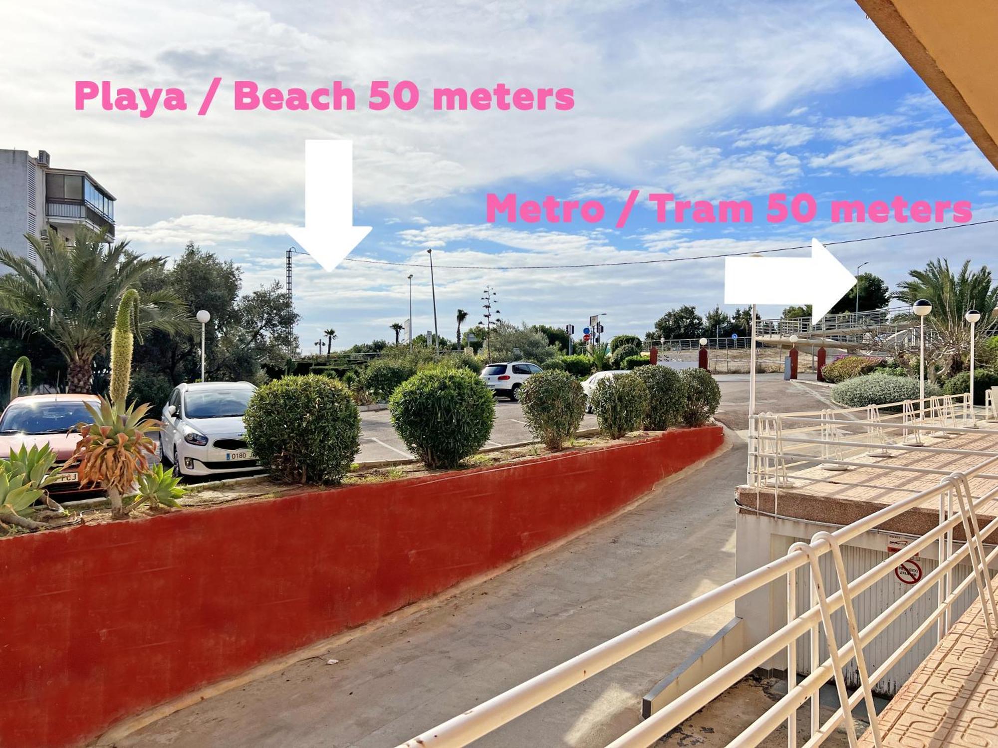 Apartament A 100 Metros De La Playa. Parking Gratuito Privado Alicante Zewnętrze zdjęcie